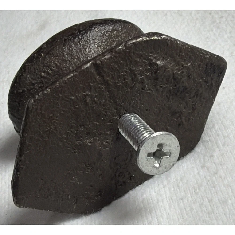 New Hobby Lobby Metal Rustic Drawer Pull Handle Oval Heavy